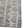 Jaipur Rugs Soft Striped Wool Viscose Dhurrie Rug Blue 6x8 ft