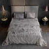 Stoa Paris Super King Size 100% Cotton Bedsheet with 2 Pillow Covers  Size Beige Taupe