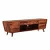 Mars Solid Wood TV Cabinet in Honey