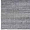 Textured Rug Pet Yarn Rectangle Carpets Hand Loom in Lt.Grey Colour