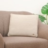 Florence Beige Melange Natural Cushion Cover 16X16  Inches