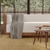 Douglas Solid Wood Three Seater Sofa in White Colour