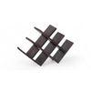 Kassel Sheesham Wood Wine Rack for 8 Bottles in Mahogany Finish