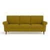 Oxford 3 Seater Fabric Sofa in Olive Green Colour