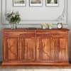 Jupiter Solid Wood Sideboard in Honey