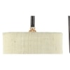Vanessa White Jute Shade Iron Table Lamp