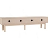 Scandinavian Ludlow TV Cabinet Natural Wood Finish