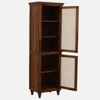 Sheesham Wood 2 Door Wardrobe In Provisional Teak Finish
