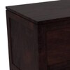 Magellan Solid Wood Chest of 6 Drawers in Mahogany Finish