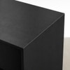 Mahe Solid Wood Chest Of 6 Drawers In Matte Black Finish