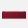 Tuxedo Fabric Sofa (Red)
