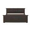 Alexandra Queen Size Bed Without Storage In Amber Walnut Finish
