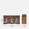 Sheesham Wood Sideboard In Rustic Teak Finish