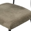 Yucca Fabric Dining Chair in Grey Colour