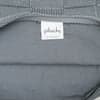Nora Monument Grey Cotton Knitted Decorative Cushion Cover 12 x 20 Inches