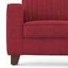 Apollo Neo 3 Seater Fabric Sofa in Salsa Red Colour (Back Height : Regular, Cushion Type : Soft)