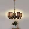 Devansh Solid Wood Electric Wall Light in Multi Colour with Multi Shade Count of 1 Light