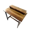 Asansol Sheesham Wood Study Computer Table In Teak Finish