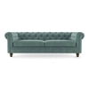 Winchester Sofa Set (Colour : Dusty Turquoise Velvet , Seater : 3+2+1+1)