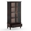 Malabar Solid Wood  Bookshelf in Mango Mahogany Finish