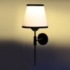 Devansh Metal Electric Wall Light in Black Colour with Multi Shade Count of 1 Light