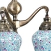 Devansh Metal Electric Wall Light in Multi Colour with Multi Shade Count of 2 Lights