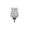 Ellery Black Glass Shade Floor Lamp