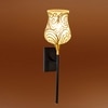 Devansh Metal Electric Wall Light in Black Colour with Multi Shade Count of 1 Light