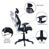 Reaii Mid Back Ergonomic Chair in Black Colour