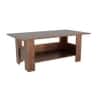 Spydercraft Gabriel Modern Coffee Table in Columbian Walnut Finish