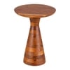 Metalsmith Solid Wood Side Table in Natural Finish