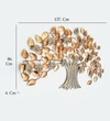 W-Tulika Abstract Metal Wall Decor in Multicolor Set of 1