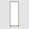 5 Open Shelves In Highland Pine Finish With Free Standing Tall Units.