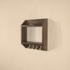 Kingston Wooden Wall Shelf Organiser With Key Holders