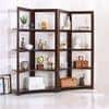Andreas Solid Wood Bookshelf in Dark Walnut Finish