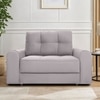 Calliro  Pull Out Sofa cum Bed  in Grey Colour