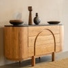 Andaman Nancowry Solid Wood Chest of Drawers in Brown Colour