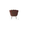 Foster Fabric Accent Chair in Pink Colour