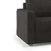 Apollo 1 Seater Fabric Sofa in Graphite Grey Colour