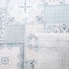 Cream Floral Cotton 400 Tc Flat Queen Size Bedsheet With 2 Pillow Covers
