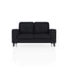 Verona Premium 2 Seater Fabric Sofa in Deep blue velvet Colour