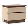 Sydney Bedside Table in Beige High Gloss Finish