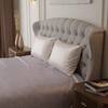 Stoa Paris Satin Bedsheet King Size Bed heet King Design Combo 3