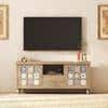 Azul Solid Wood TV Unit in Brushed Bali Oak Finish