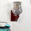Devansh Solid Wood Electric Wall Light in Multi Colour with Multi Shade Count of 1 Light
