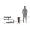 Simon 2 Shape Bookshelf