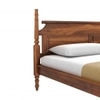 Bala Solid Wood Queen  Size Bed Without Storage (Teak Finish)