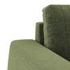 Granada Essential 1 Seater Fabric Sofa In Moss Green