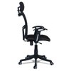 Jeaorda High Back Ergonomic Chair in Black Colour