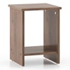 Nick Engineered Wood Side Table in Classic Walnut Finish